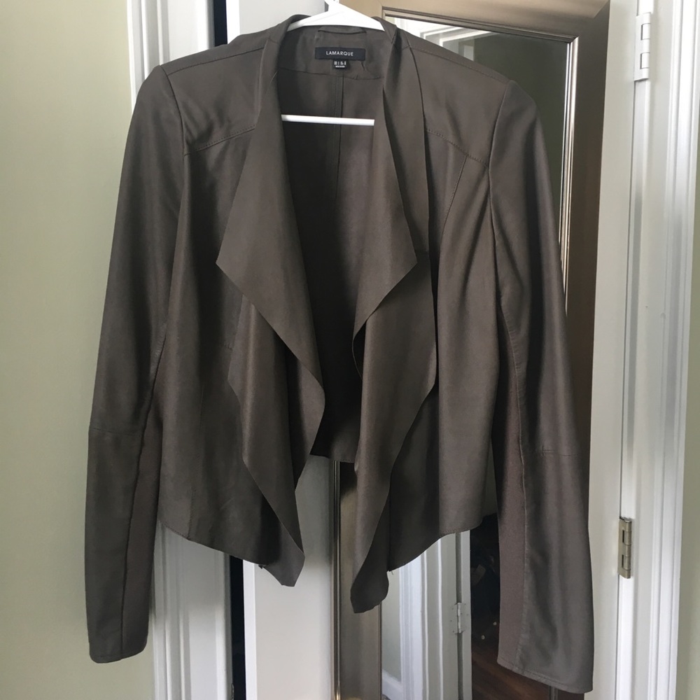 Lamarque genuine leather jacket size 4-6